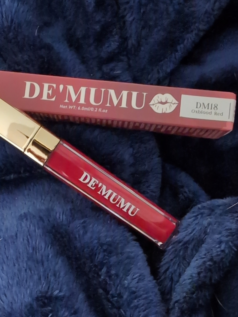Oxblood Red Liquid Lipstick - Rich Long-Wear Color